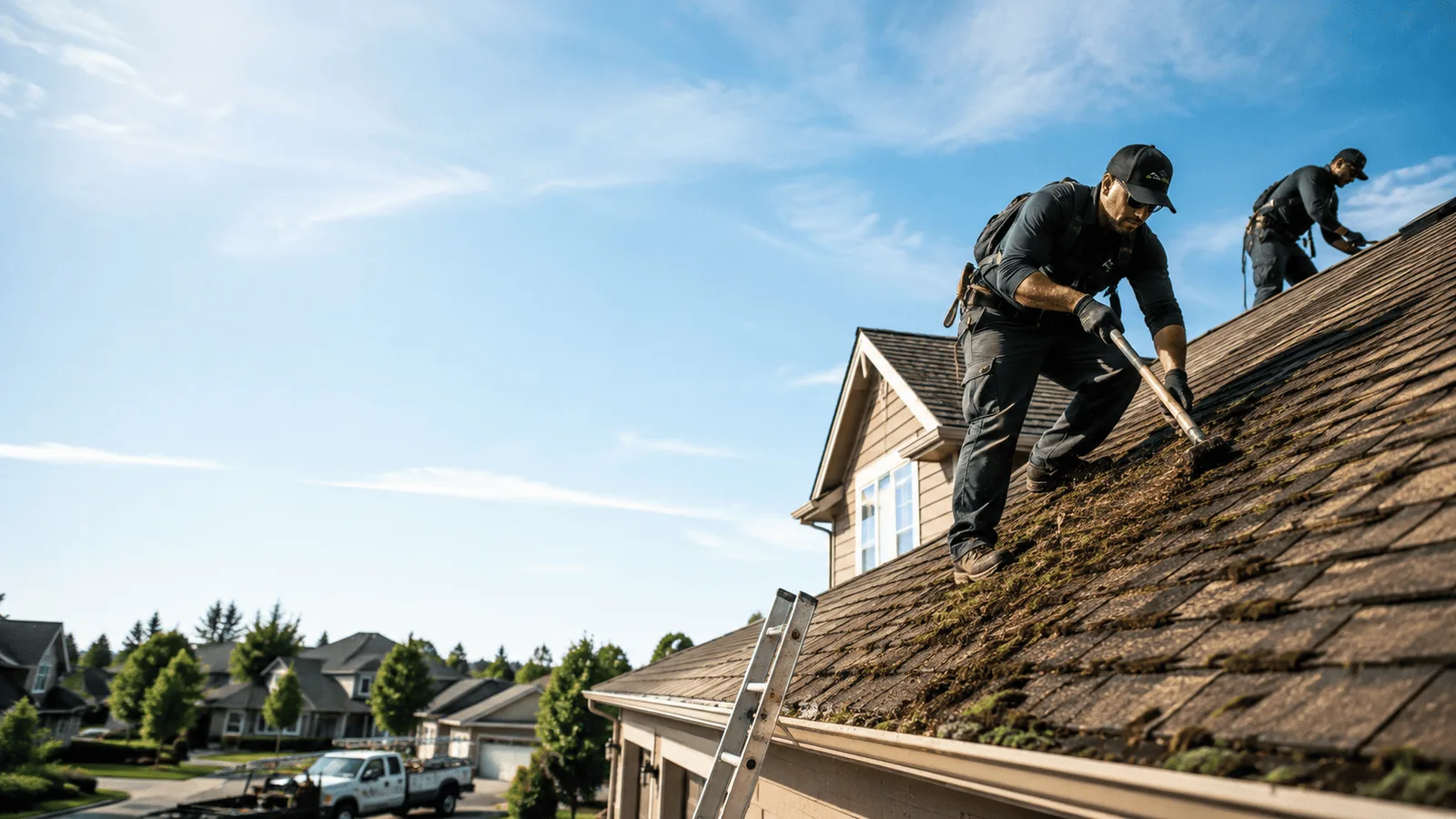 Roof Moss Removal in Topeka, IL near me